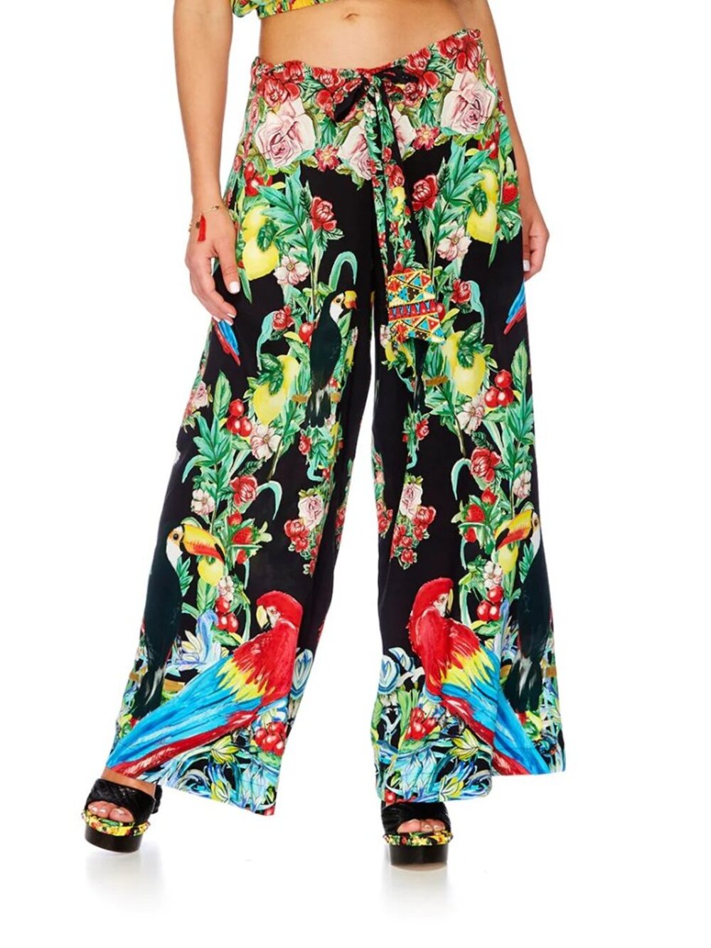 Camilla Toucan Play Lounge Trouser With Tie Waist One Size